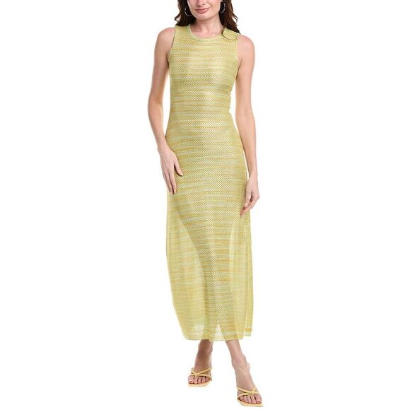 M Missoni WomensTank Maxi Dress, Green Dresses